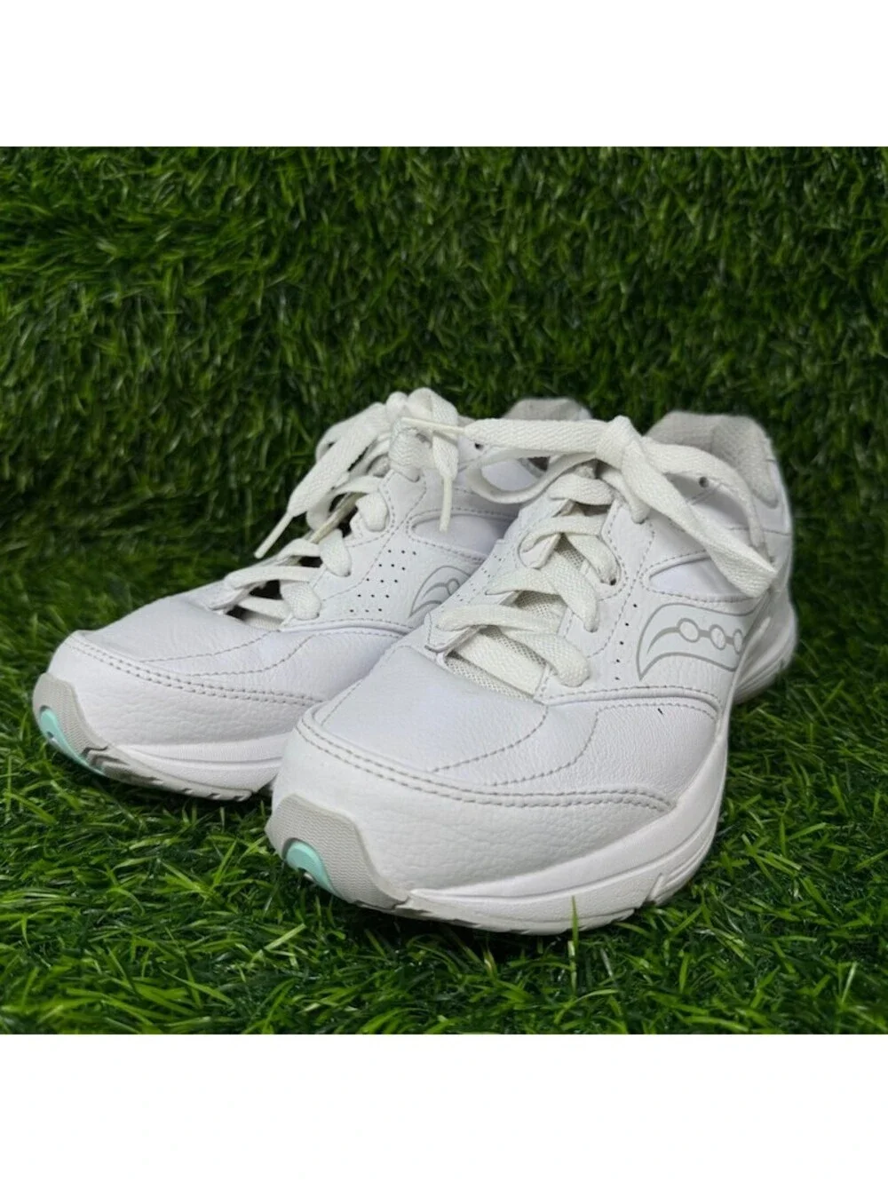 Saucony Integrity Walker 3 S50205-1 Walking Shoes Womens 7 Wide White 2245